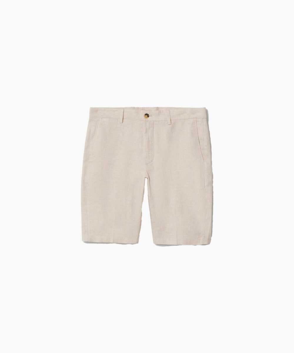 100% linen shorts