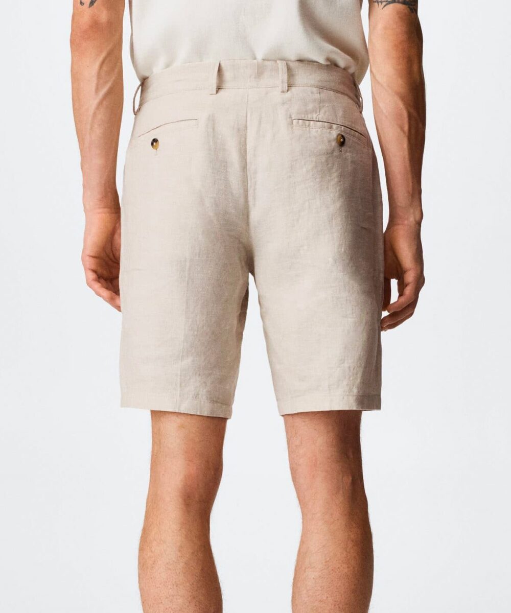 100% linen shorts - Image 2