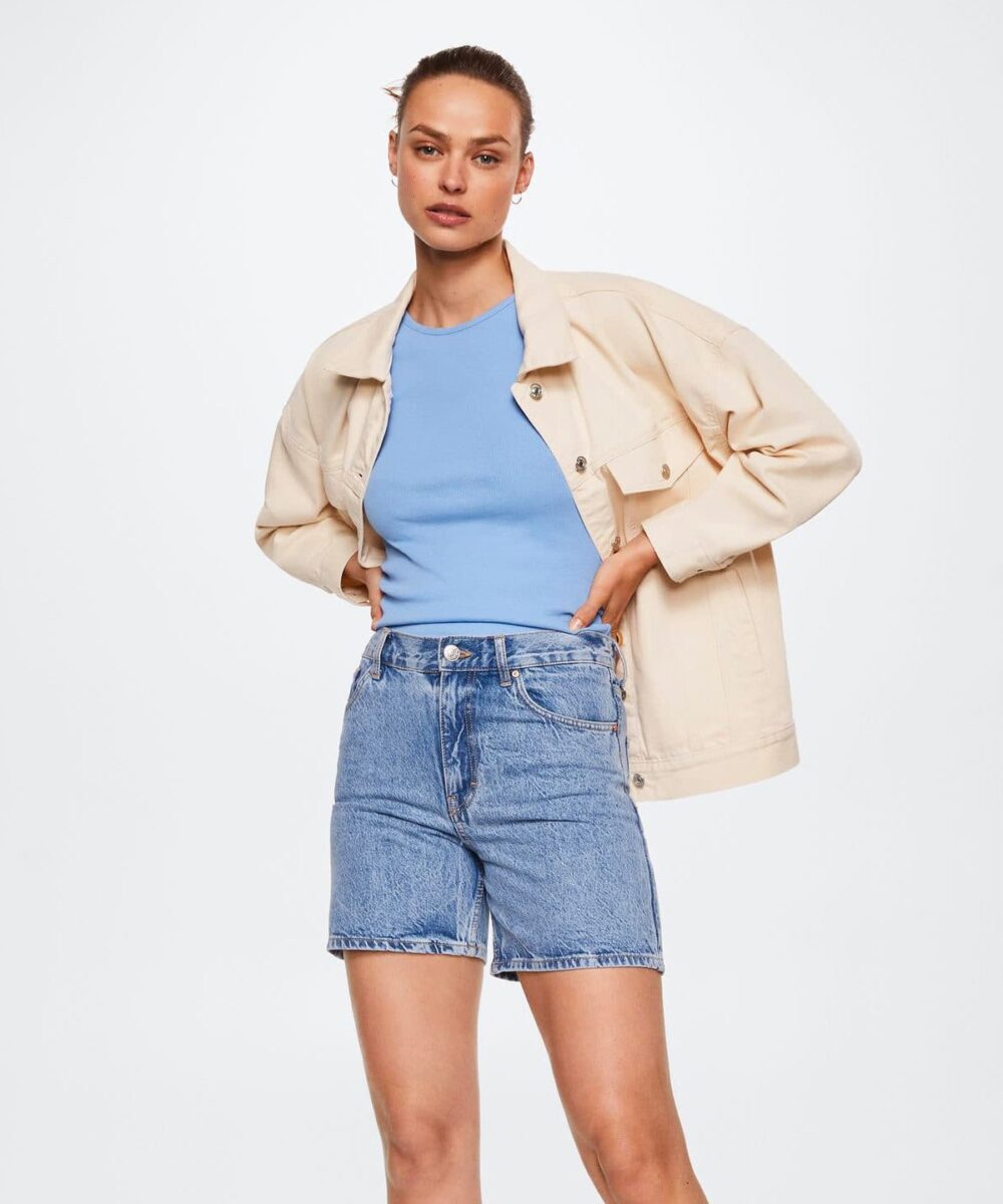 Oversize denim jacket - Image 2