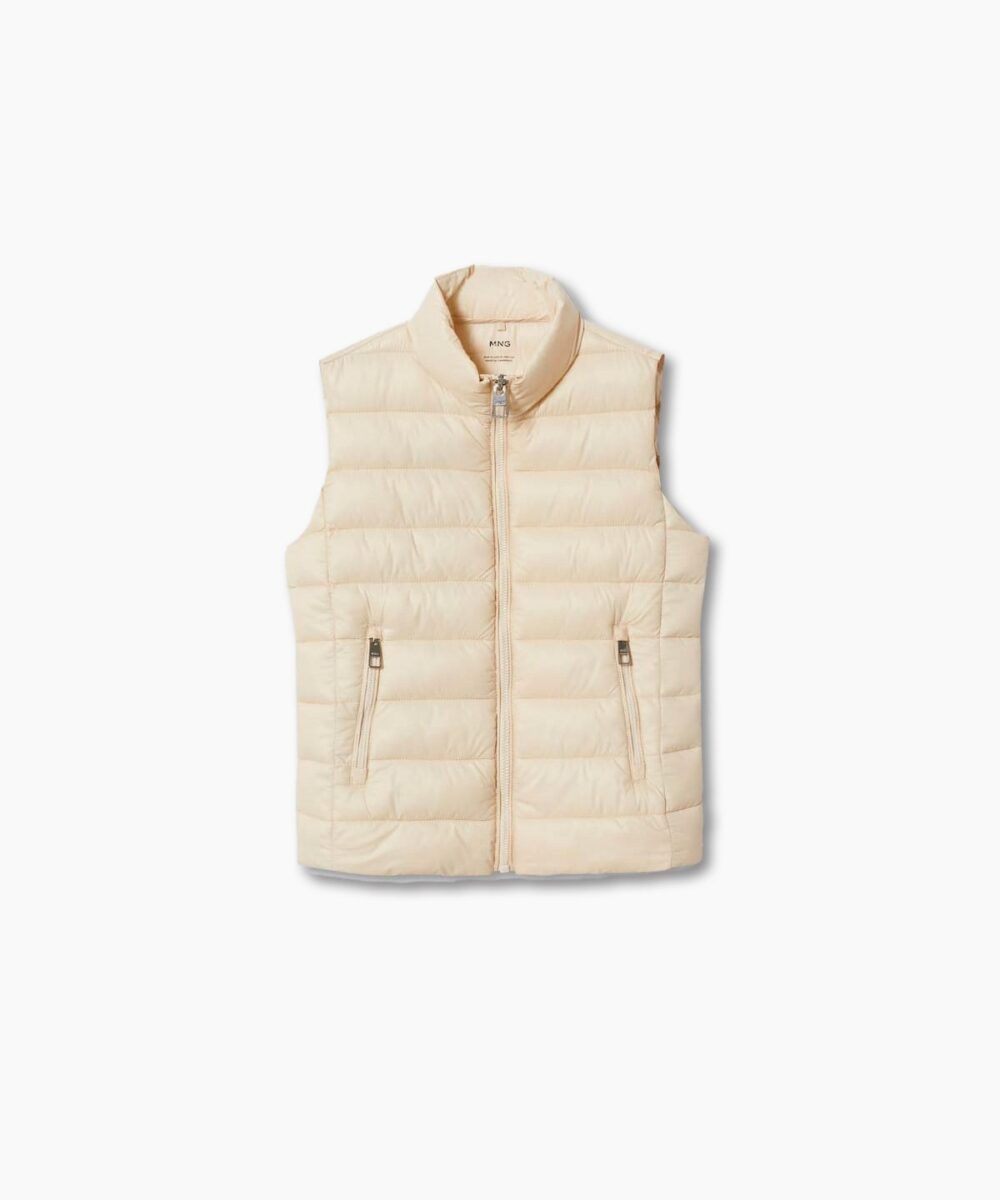 Ultra-light quilted gilet