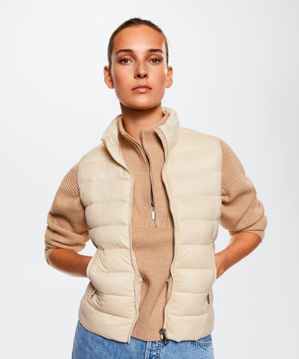 Ultra-light quilted gilet - Image 2